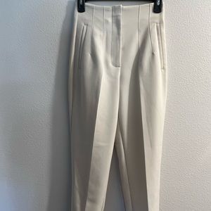 Zara cream colored pants!